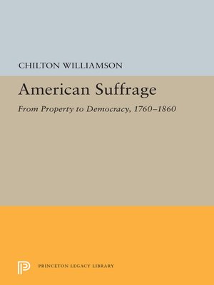 cover image of American Suffrage